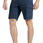 Comallan Pantaloni Corti Uomo Cargo Bermuda Asciugatura Rapida da Trekking