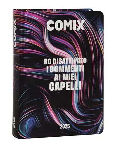 COMIX - Diario Mini Giornaliero 16 Mesi, Diario Scuola 2024-2025 per Ragazzi e Ragazze