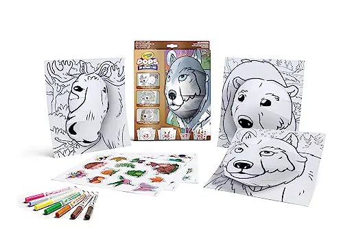 CRAYOLA POPS - Set Attività 3D, per Colorare e Creare disegni in 3D