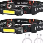 CREADY® Torcia Frontale LED Ricaricabile Ideale per Corsa ed Escursioni