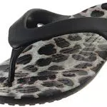Crocs Kadee II Graphic Flip W, Infradito Donna, Black Multi Animal