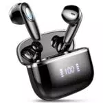 Cuffie Bluetooth 5.3 con Cancelling Noise e Microfoni ENC, Auricolari Wireless