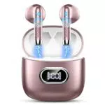 Cuffie Bluetooth 5.4 HiFi con 4 Microfoni ENC, Ricarica USB-C, Impermeabili IP7