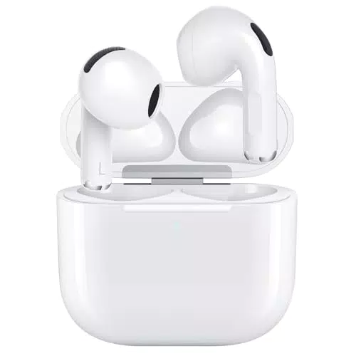 Cuffie Bluetooth, Auricolari Bluetooth 5.3 con 4 ENC Mic