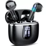Cuffie Bluetooth, Auricolari Bluetooth 5.4 con 4 ENC HD Mics Immersivo
