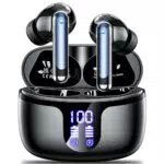 Cuffie Bluetooth HiFi Stereo 5.4 con Microfoni HD e Canc. Rumore, Sport e Impermeabili