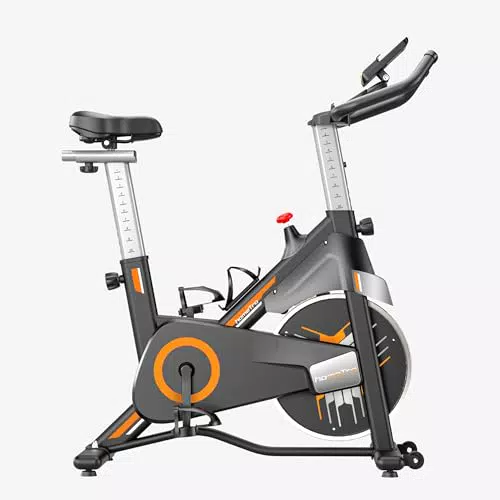 Cyclette Magnetica da Casa con Resistenza Regolabile e Schermo LCD