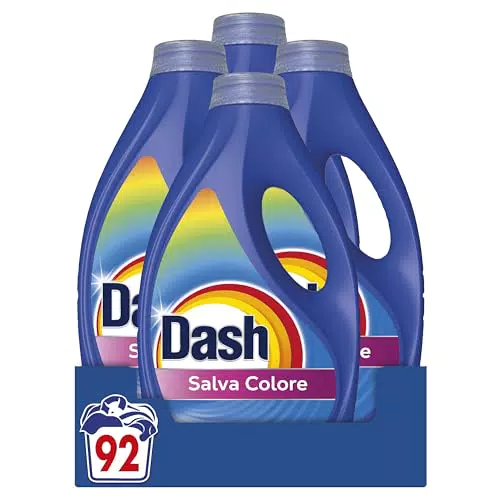 Dash Detersivo Liquido per Lavatrice Salva Colore e Igienizza Capi