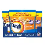 Dash Pods Detersivo in Capsule, Rimuove Macchie e Igienizza i Capi