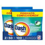 Dash Pods Detersivo Lavatrice in Capsule - Rimuove le Macchie, Efficace a Freddo