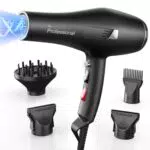 Dekuri Asciugacapelli Professionale 2000W con Tecnologia Ionica e Diffusore