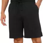 Demegimi Pantaloni del Pigiama da Uomo Cotone Pantaloni Bermuda Casual Pantalone Corto Pantaloncini Casual Corto Estivo con Coulisse e Tasche