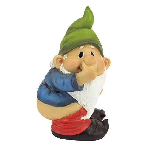 Design Toscano Statua Gnomo da Giardino QM2432400