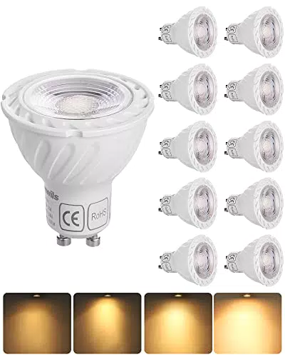 Dewenwils Lampadine LED GU10 Dimmerabili 5W per Illuminazione a Binario