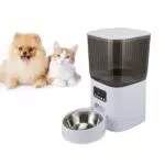PetSafe Distributore Automatico di Cibo per Gatti e Cani con Ciotola in Acciaio