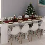 Dmora - Consolle Compton, Tavolo da pranzo allungabile