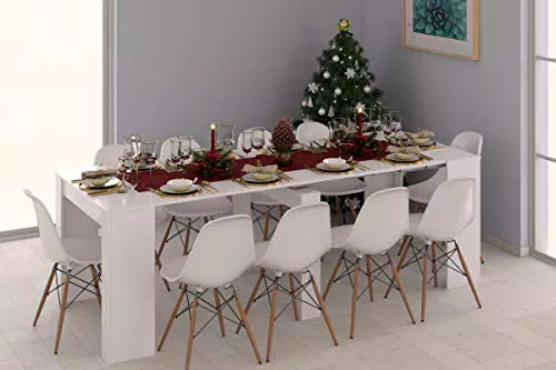 Dmora - Consolle Compton, Tavolo da pranzo allungabile