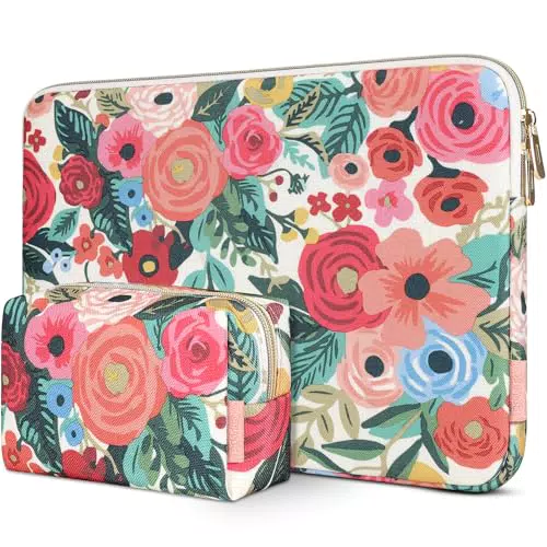 DOMISO Custodia per PC Portatile 14 Pollici, Impermeabile con Borsa Accessori