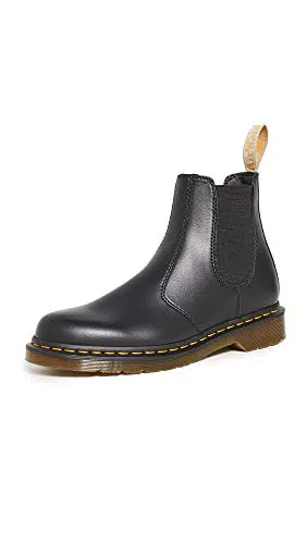 DR MARTENS Vegan 2976, Anfibi Unisex-Adulto, Nero