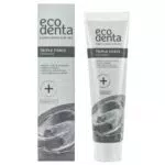 Ecodenta Dentifricio Senza Fluoro - Tripla Forza per Denti e Smalto