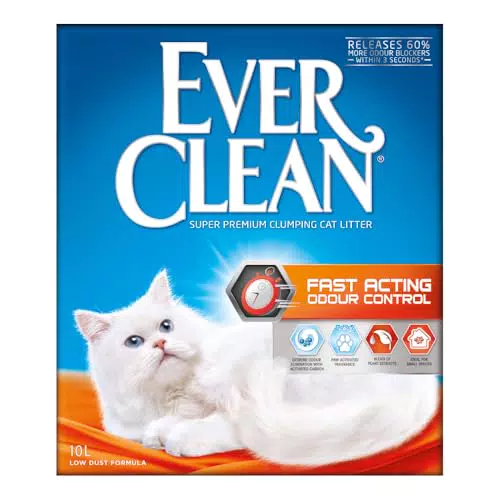 Ever Clean Lettiera Profumata con Controllo Antiodore ad Azione Rapida
