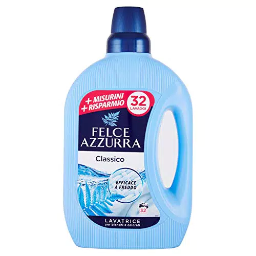 Felce Azzurra Detersivo Lavatrice Liquido Classico, Efficace a Freddo