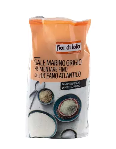 Fior di Loto Sale Atlantico Grosso - Prodotto di alta qualità per la cucina