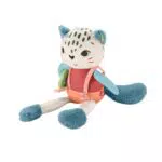 Fisher-Price Leopardino Scopri e Gioca - Peluche Morbido in Tessuto Riciclato