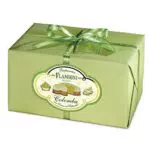 FLAMIGNI Colomba Pasquale Farcita con Crema Pasticcera al Pistacchio da 950 g