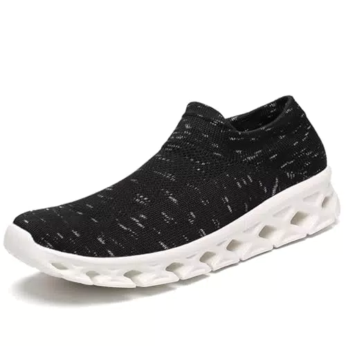 FLARUT Slip-On Sneakers Uomo e Donna - Scarpe Sportive Traspiranti per Fitness
