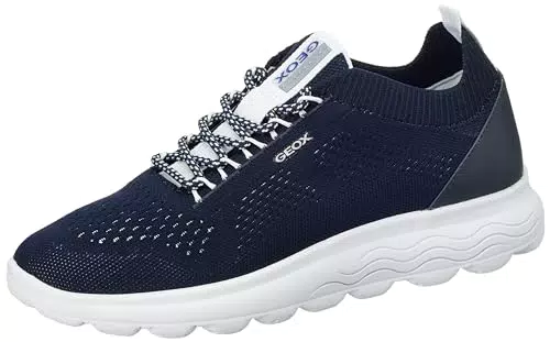 Geox D Spherica A - Sneakers Donna Eleganti e Confortevoli