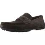 Geox U Kosmopolis + Grip, Moccasin Uomo, Mud