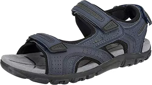 Geox Sandali Uomo Modello Strada D - Comfort e Stile per Ogni Occasione