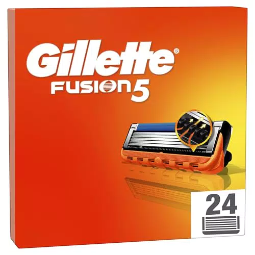 Gillette Fusion5 Lamette di Ricambio con Striscia Lubrificante per Rasatura Profonda
