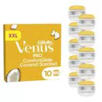 Gillette Venus Pro ComfortGlide 10 Lamette Di Ricambio A 5 Lame per Rasoio Da Donna Venus