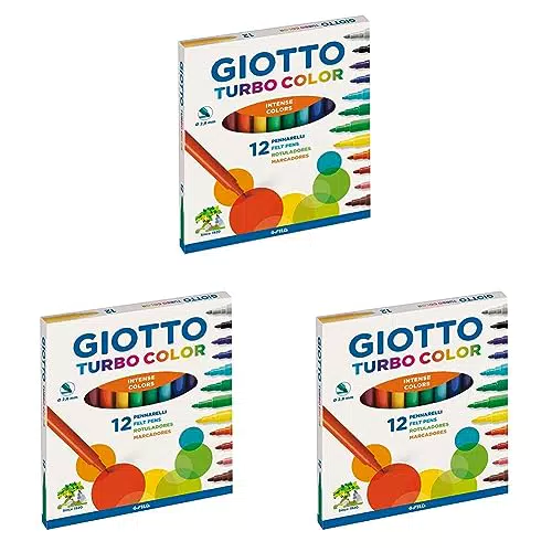 Giotto Turbo Color: pennarelli in astuccio per disegno e arte