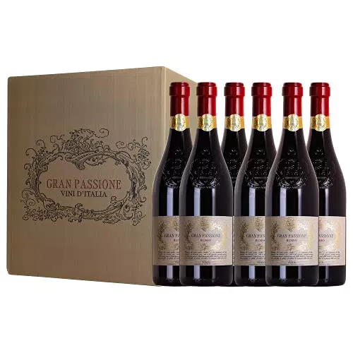 Gran Passione Rosso Veneto IGT Vino Strutturato per Arrosti e Carne 750 ml