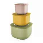 Guzzini Contenitori Ermetici Alti per Frigo, Freezer e Microonde - Store&More Bio
