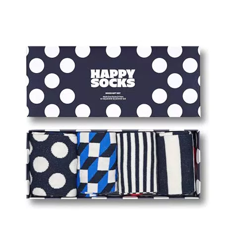 Happy Socks Big Dot Box - Calzini colorati e divertenti per uomo e donna