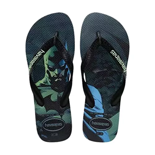 Havaianas Top Herois DC Infradito Unisex - Adulto, Colore: Nero/Nero/Clay