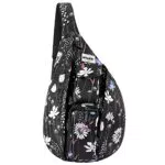 HAWEE Sportivo Zaino Monospalla Viaggio Petto Borsa Monospalla Crossbody Zaino Spalla Antifurto Petto Borsa Spalla Casual per Uomo Donna Adolescenti Vita Lavoro Outdoor Viaggio Ciclismo
