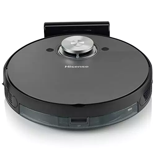 Hisense Robot Aspirapolvere Lavapavimenti con Mappatura Laser e Controllo App