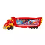 Hot Wheels RacerVerse - Trasportatore Hulkbuster, veicolo per trasportare fino a 10 macchinine