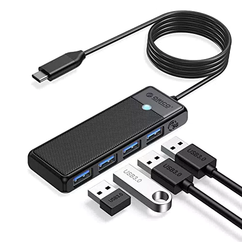 Hub USB, ORICO Adattatore USB C 4 in 1, Hub USB 3.0