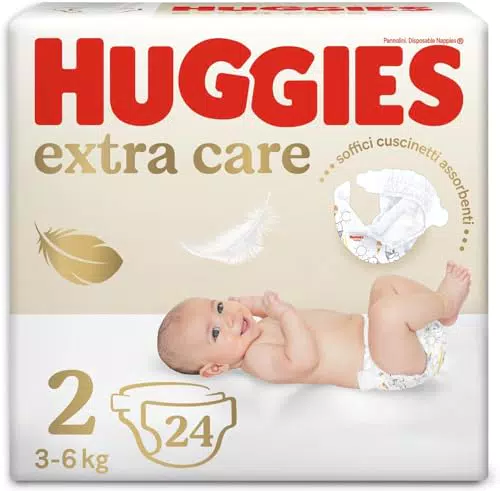Huggies Extra Care Pannolini Ultra Assorbenti con Design Disney