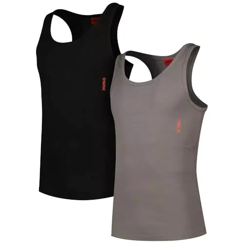 HUGO Tank Top Twin Pack - Veste Casual per il Tuo Stile Quotidiano