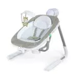 Ingenuity Anyway Sway - Altalena portatile pieghevole con vibrazioni e suoni naturali