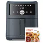 Innsky Friggitrice ad Aria Calda 6 Litri, Air Fryer Compatta con Touch Screen LED