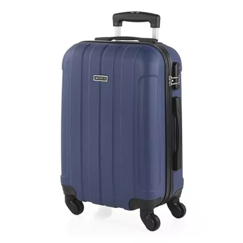ITACA Trolley Bagaglio a Mano 55x40x20 - Valigia Cabina Compatta