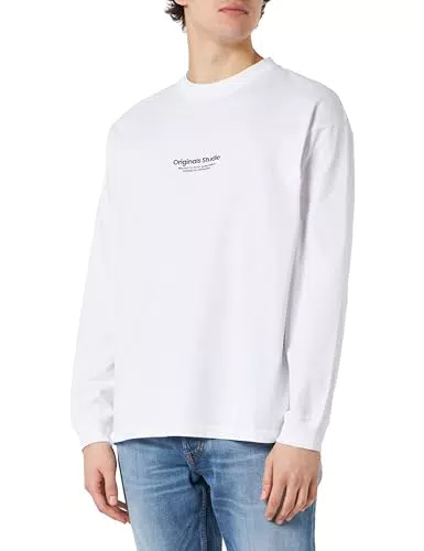 Jack & Jones Jorvesterbro Tee LS Maglietta a Maniche Lunghe